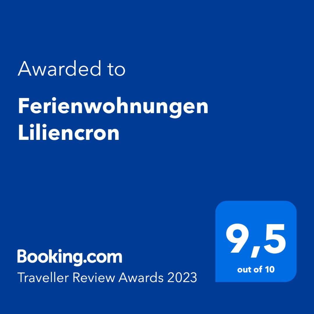 Ferienwohnungen Liliencron - Fewo I Enger 외부 사진